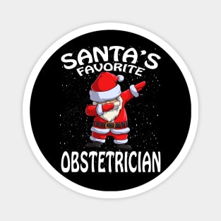 Santas Favorite Obstetrician Christmas Magnet